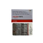 Calcen Forte tablets Calcium Citrate, Calcitriol 10x1x10 Tablets - Image 4