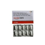 Calcen Forte tablets Calcium Citrate, Calcitriol 10x1x10 Tablets - Image 3