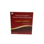 Lobid Forte Folic Acid, Cyanocobalamin, Pyridoxal-5 10x1x10 Softgel Capsules
