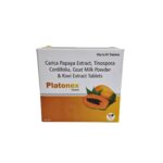 Platonex Papaya Extract, Tinospora Cordifolia,  Kiwi Extract  10x1x10 Tablets