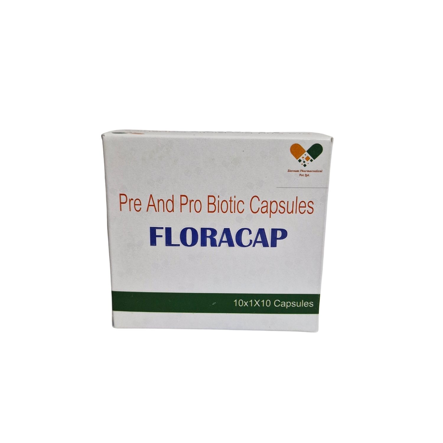 2-1 FLORACAP Pre And Pro Biotic 10x1X10 Capsules - Image 1