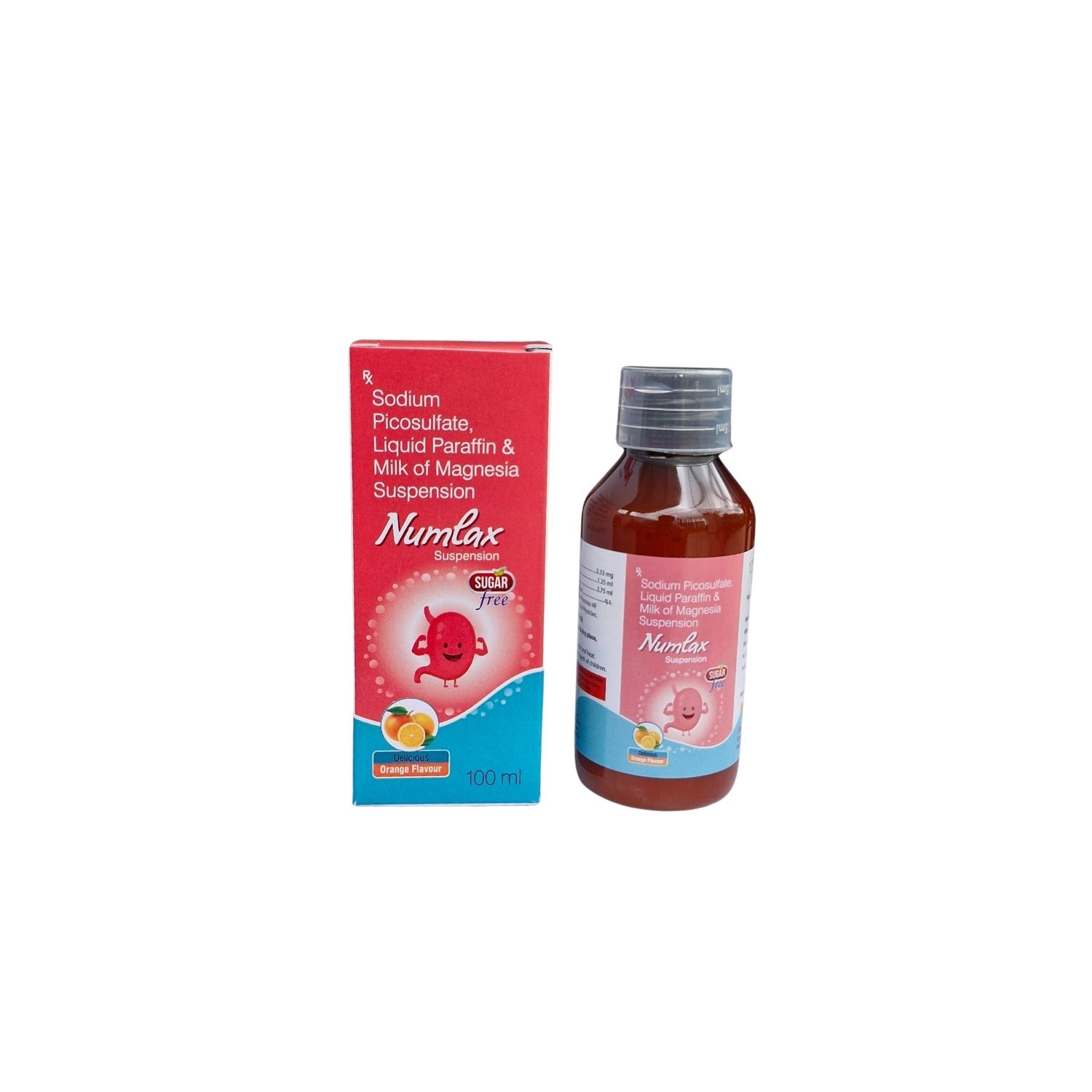 9-1-1 Numlax Suspension Sodium Picosulfate, Liquid Paraffin 100 ML - Image 1